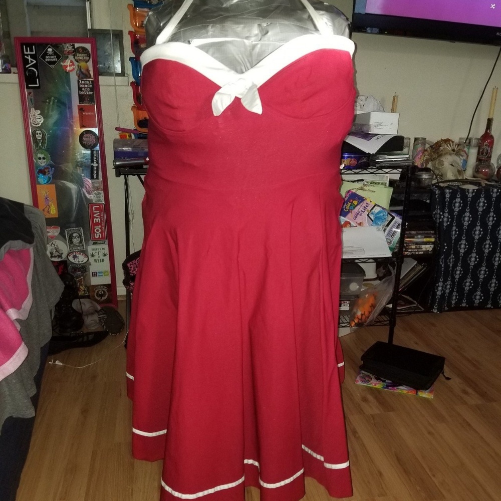 Pinup Couture 4X sailor style dress